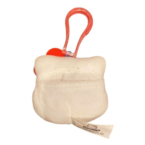 Vintage Rare 2001 Hello Kitty Sanrio McDonald's Happy Meal Plush Toy Keychain - Picture 2 of 4